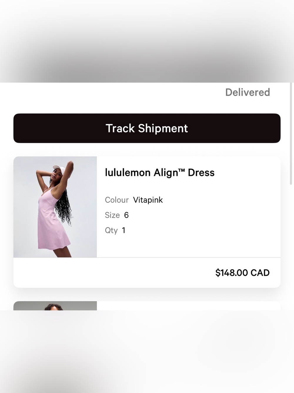 lululemon athletica Align™ Mini Dress in Vita Pink